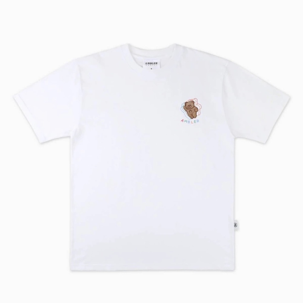 Ambler embroidered super bear over sized T